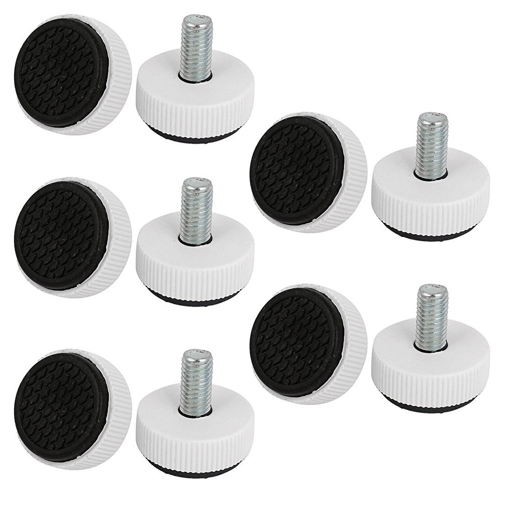 M8 X 15mm Adjustable Screw On Furniture Glide Leveling Feet Leg