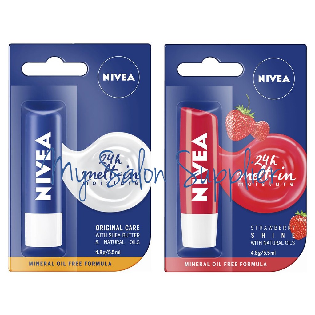 nivea shea butter lip balm