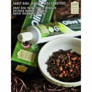 OLIVE HOUSE UBAT GIGI BUNGA CENGKIH (200g)  Shopee Malaysia