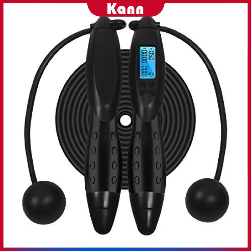 DualMode Digital Skipping Rope For Adult/Kid Premium Digital Counting