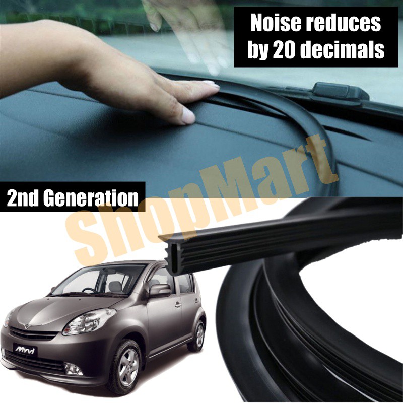 Perodua Myvi T Shape 2nd Gen Dashboard Sound Insulation 