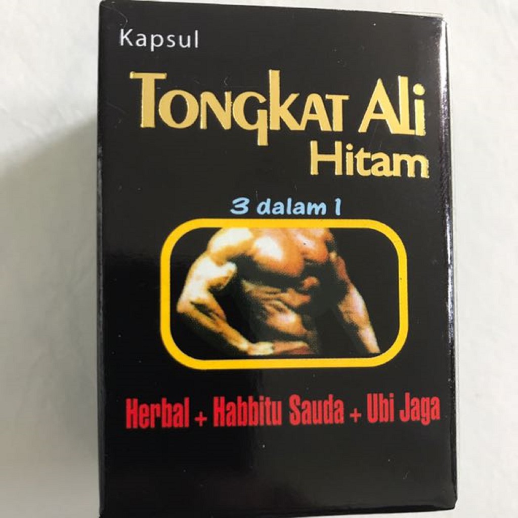 Tongkat Ali Hitam 3 in 1 Habbatusauda Madu Ubi Jaga