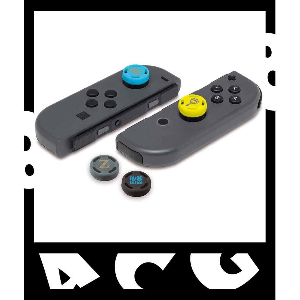 Nintendo Joy-Con Analog Cap/Thumb - Zelda BOTW Design ( Loose Pack 4 Pcs) | Malaysia