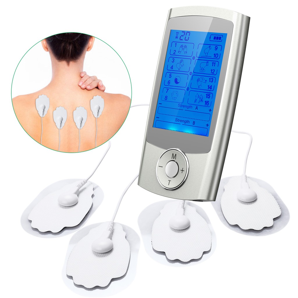 JUMPER Dual Channel Tens Machine, Rechargeable Therapy Device for Pain ...