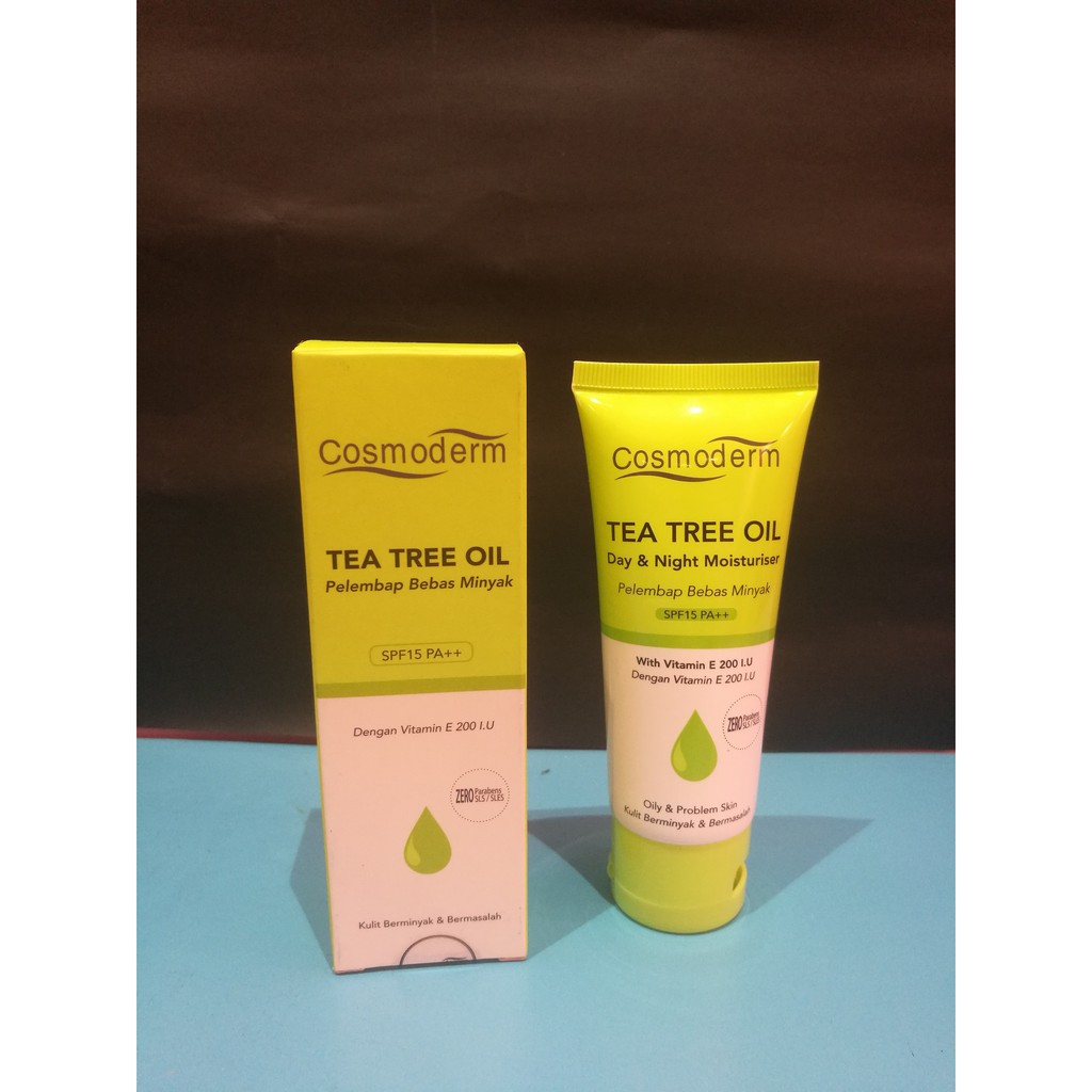 cosmoderm tea tree moisturizer