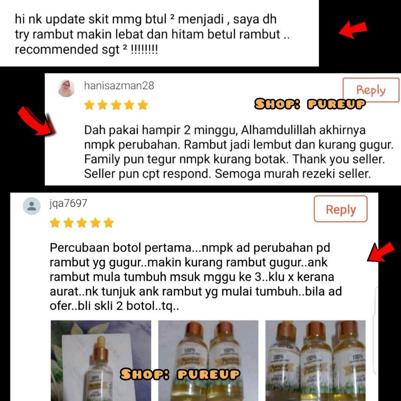 Buy Tonik Rambut Jambang Unisex 100 Pati Minyak Buah Keras Kemiri 30ml Seetracker Malaysia
