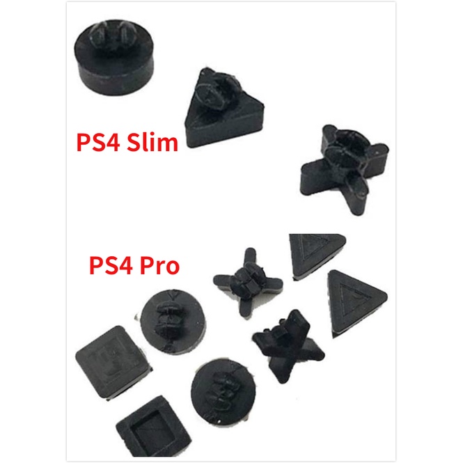Silicon Bottom Rubber Feet Pads Cover Cap for Sony PS4 PS4 Pro/Slim