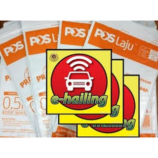 Grab Car Sticker Cermin  Grab Sticker Cermin  JPJ Pelekat 