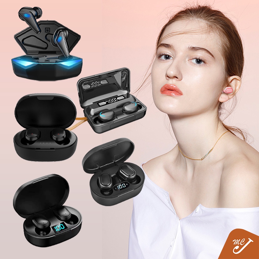 McJoden BLUETOOTH EARPHONE Wireless gaming earbuds original K55 cool