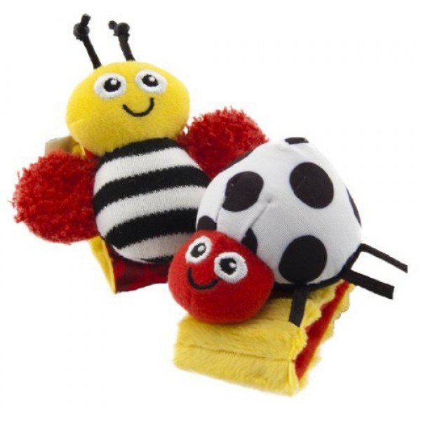 lamaze hand and foot rattles