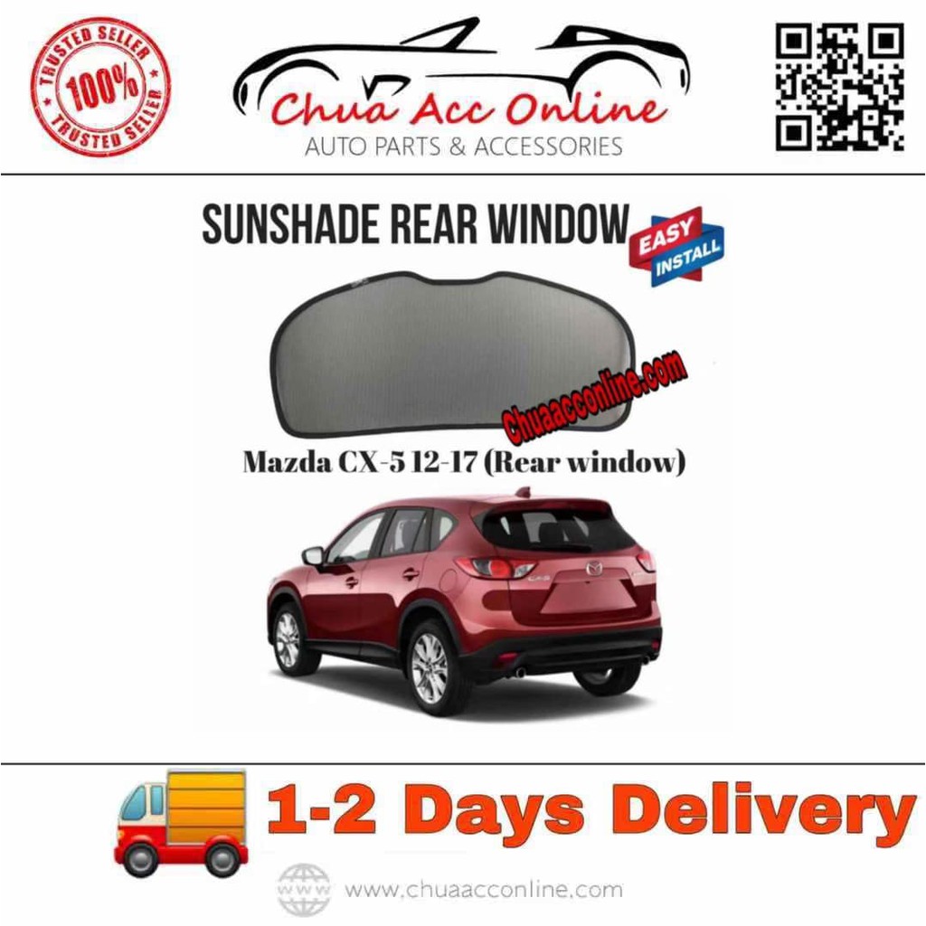 SUNSHADE REAR WINDOW MAZDA CX5 1217 Shopee Malaysia