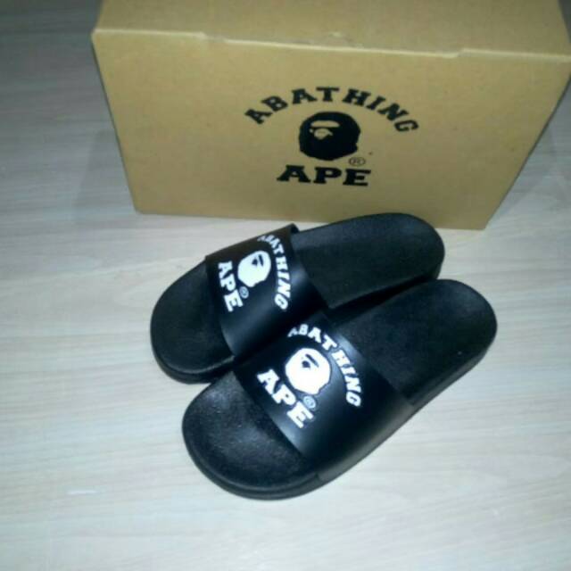 a bathing ape sandals