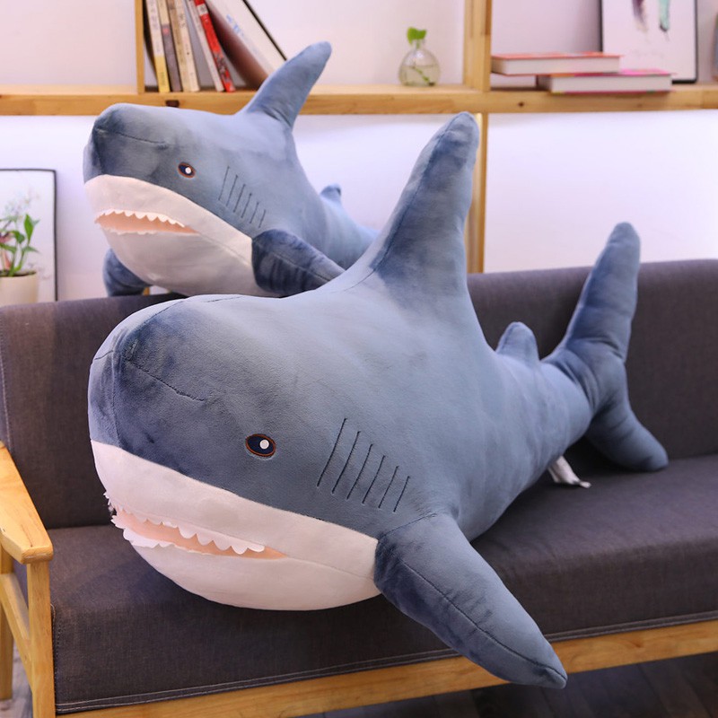 cute shark plush