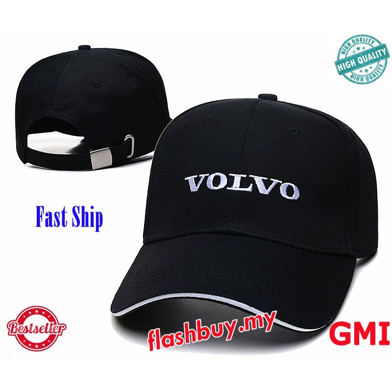 VOLVO Car Logo Baseball Cap Topi Men Women Embroidered Sun Hat
