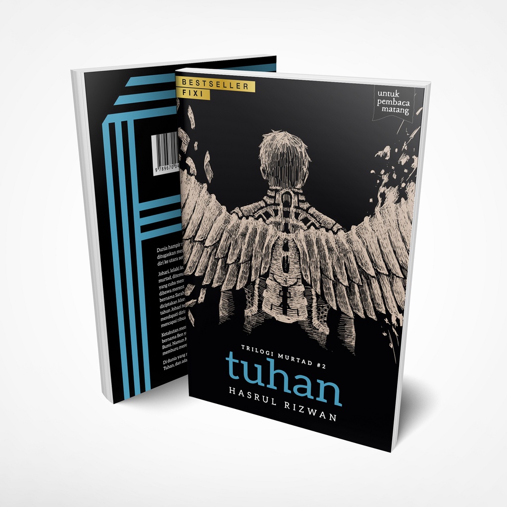 Buku Fixi Novel Bestseller Trilogi Murtad#2: Tuhan Hasrul Rizwan