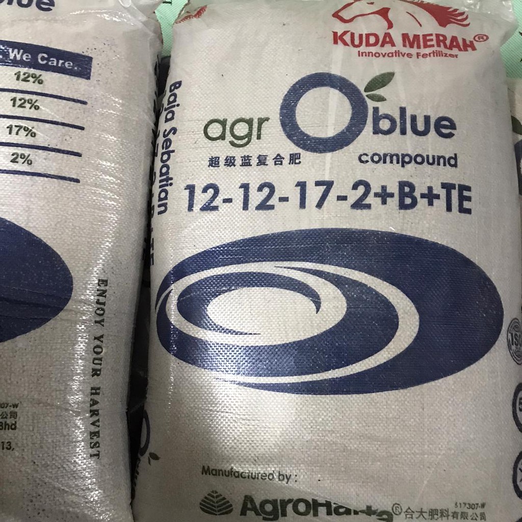 50KG Baja Bunga Buah / Fertilizer Baja 12-12-17-2+B+TE / Baja 