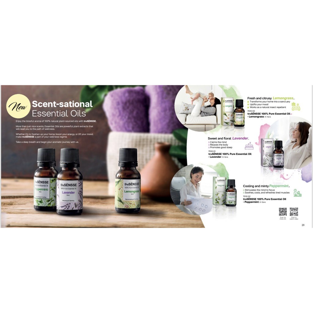 Tupperware truSensse Essential Oil (New Range)