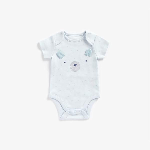 MOTHERCARE | Baby Boy Woi Novelty Bear Bodysuit | Authentic Mothercare Product| Ready Malaysia Stock | From Oversea