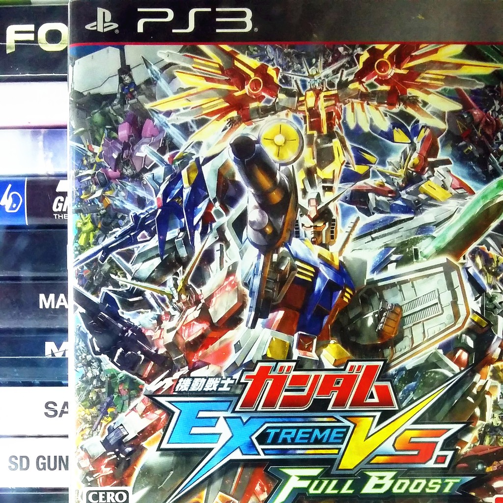 This Is Disc Ps3 Mobile Suit Gundam Extreme Vs Full Boost Bandai Namco Fighting Games Shopee Malaysia