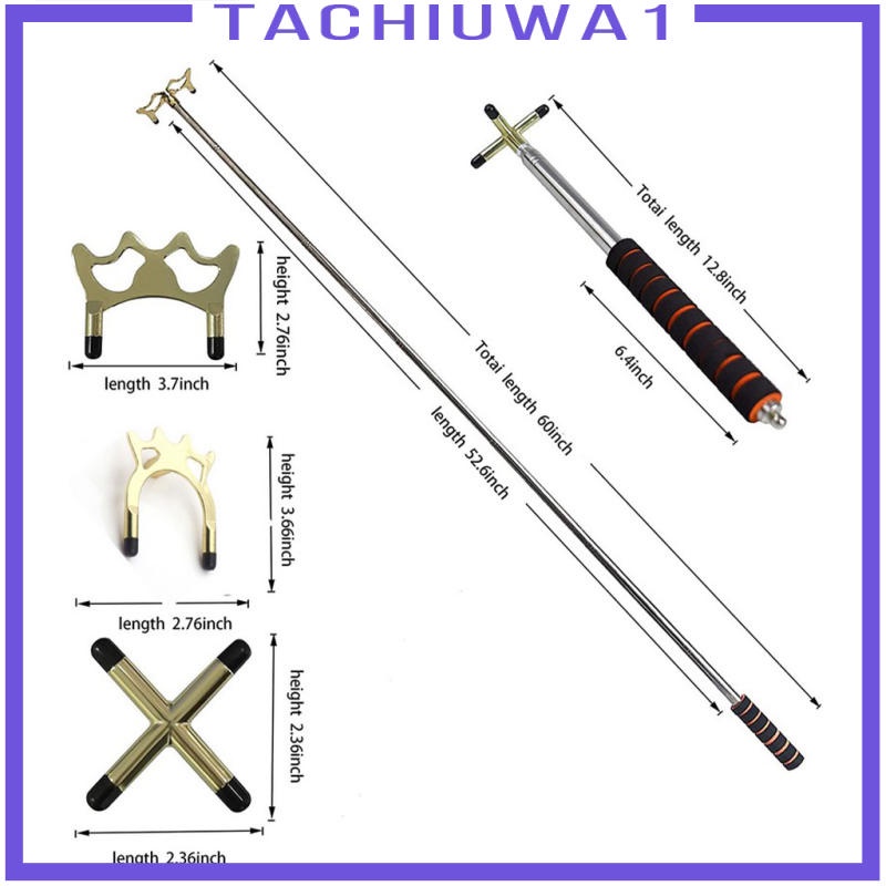 Durable Have Billiards Pool Cue Bridge Stick Removable Heads Accessories Reliable Essential - Image 3