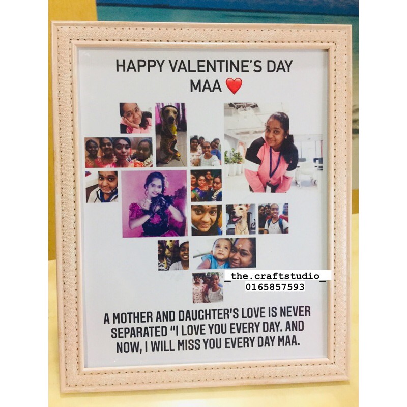 CUSTOMIZE YOUR OWN FRAME ( Medium size frame ) Shopee Malaysia