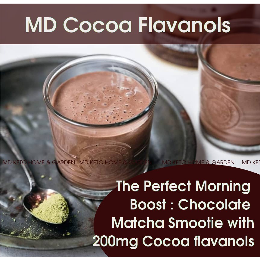 [MD Keto】200g Cocoa Flavanols Powders Super Drink for health lower