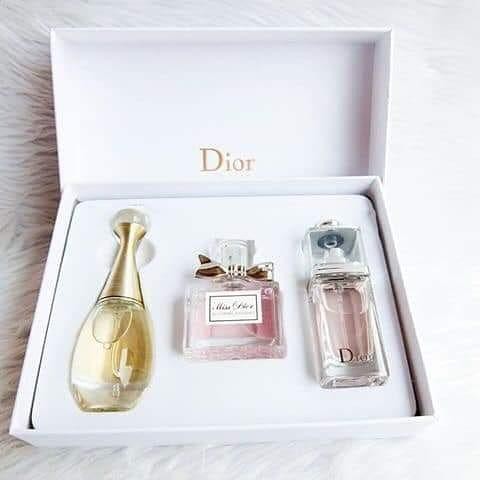 dior perfume minis gift set
