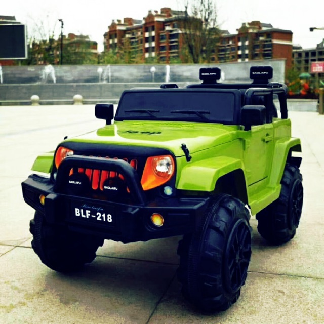 SPORT MINI JEEP WRANGLER KIDS RIDE ON CAR KIDS SPORTY 2 motor | Shopee ...