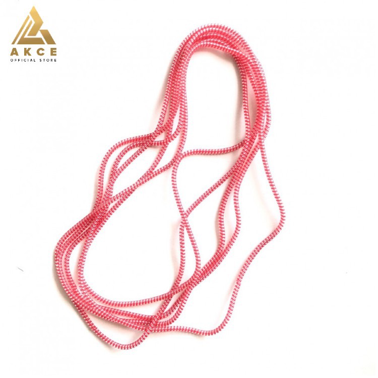 Cable coil phone charging, protecting the headset from breaking and