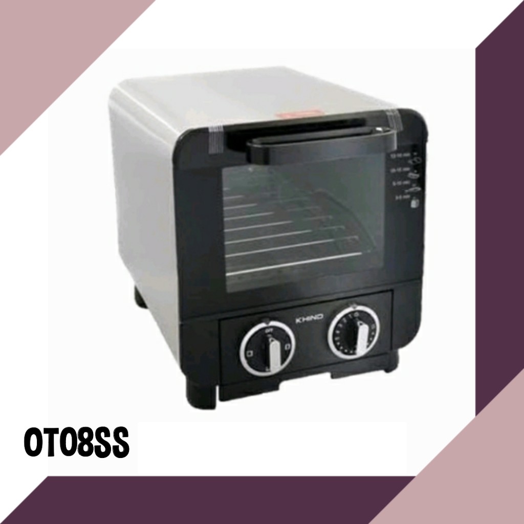 Khind Bread Toaster Oven OT08SS Shopee Malaysia