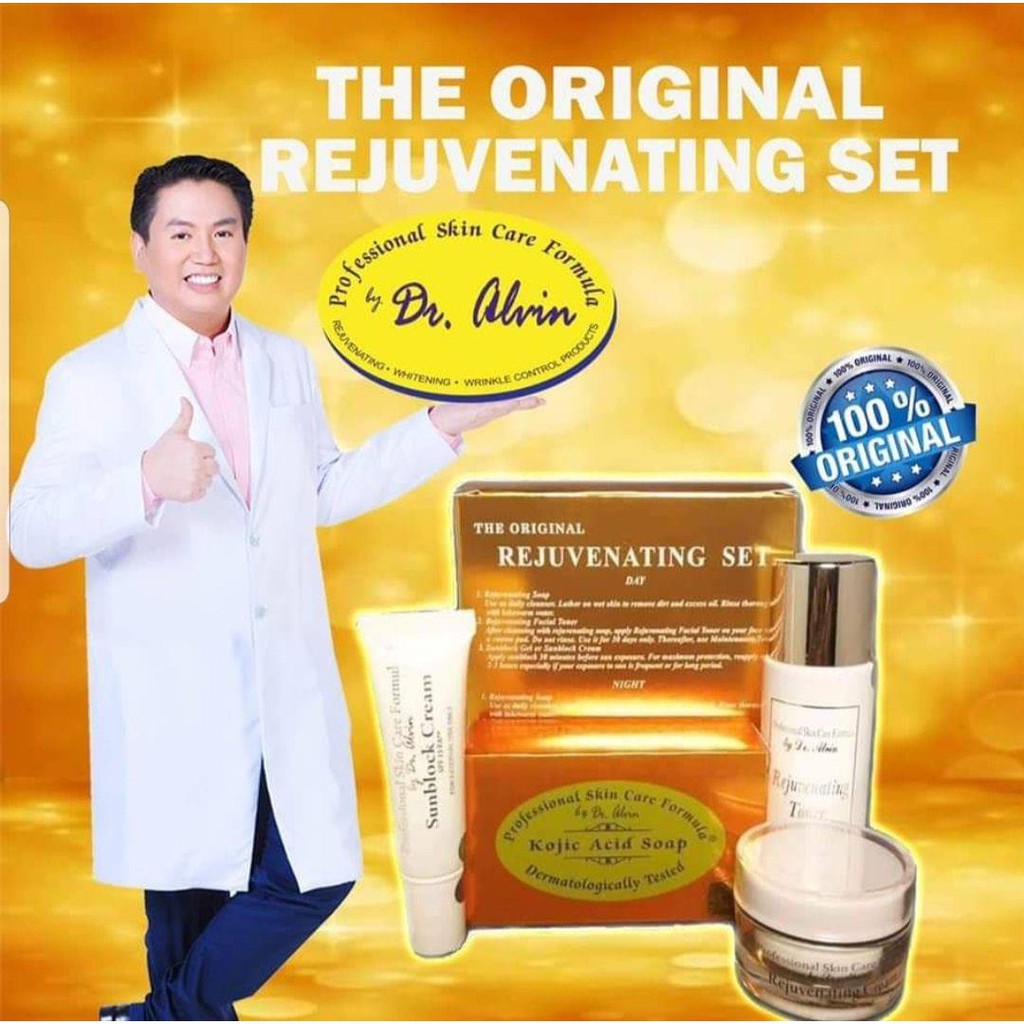dr alvin whitening set