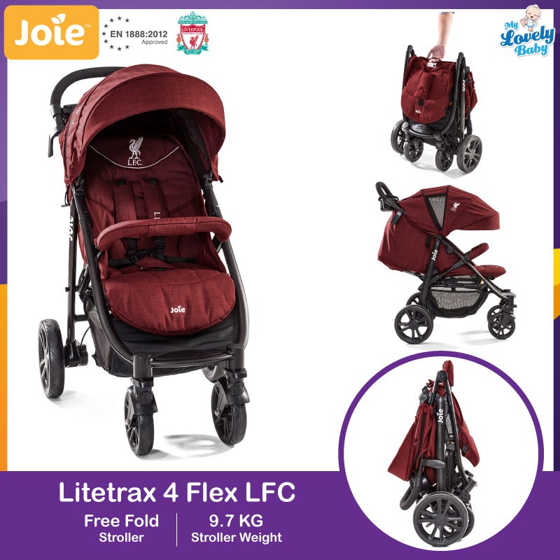 joie litetrax 4 flex pushchair