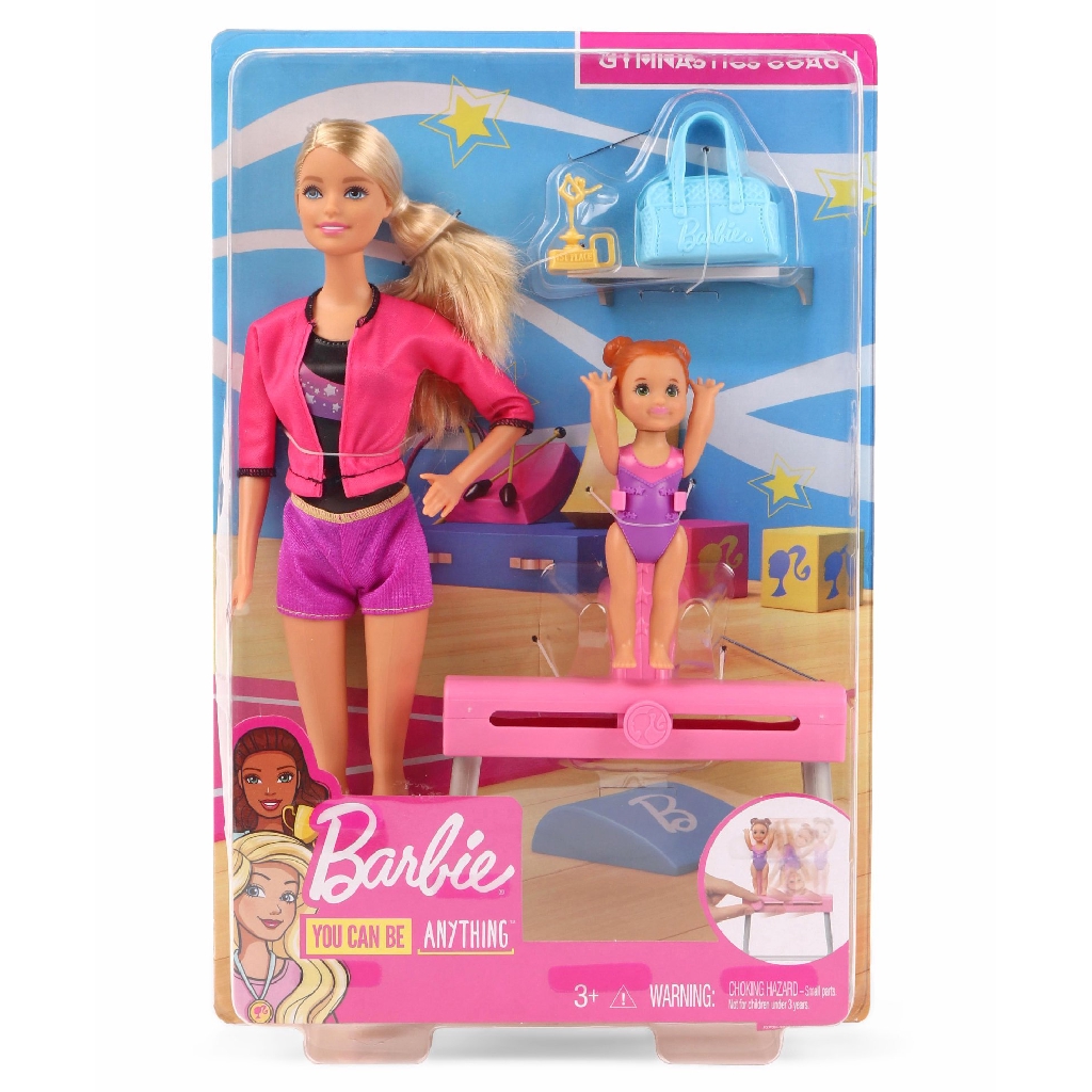 barbie gymnastics coach
