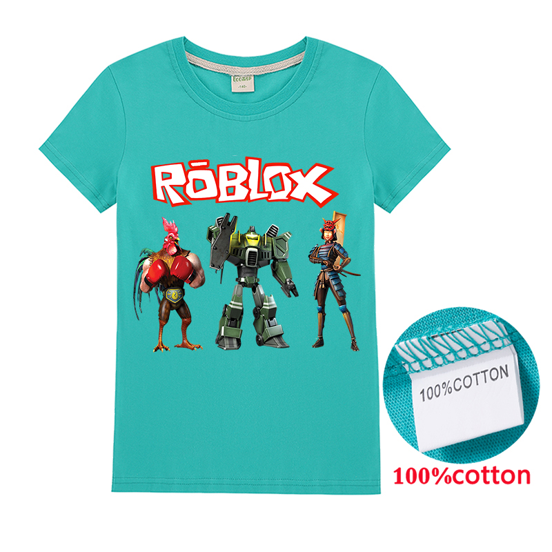 New Roblox Summer Children Boys T Shirt Baby Short Sleeve Kids Boy Tops Clothing Shopee Malaysia - rm bts shirt roblox