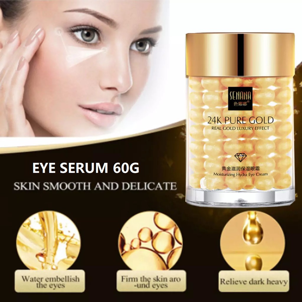 Malaysia Ready Stock 24K Gold Moisturizing Serum /eye serum /24k eye ...