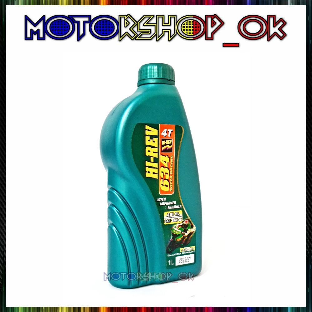 Buy Hirev 623 Sae 10w30 634 Sae 15w40 4t Oil Api Sl Motorcycle Engine Oil Hi Rev Hi Rev Seetracker Malaysia