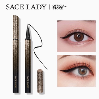 SACE LADY Eyeliner Pencil Waterproof Makeup Long Lasting 24H Black Liquid Eye Liner Pen Make Up