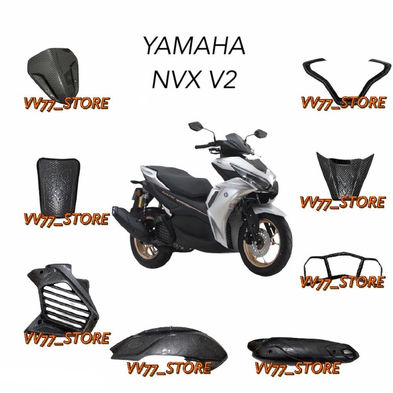 Parts Carbon Yamaha Nvx V A Quality Carbon Nvx Full Set Ready