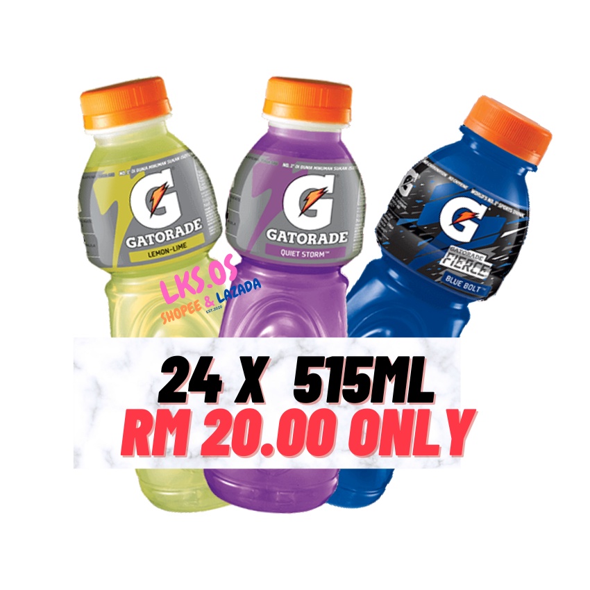 Clearance - Gatorade (24X515ML) | Shopee Malaysia