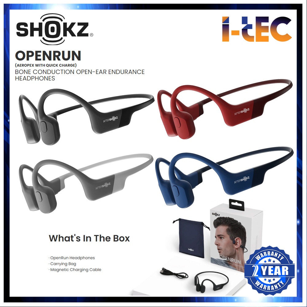 Shokz OpenRun / OpenRun Mini / OpenRun Pro / OpenRun Pro Mini OpenEar Wireless Bone Conduction