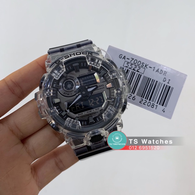 g shock skeleton ga700