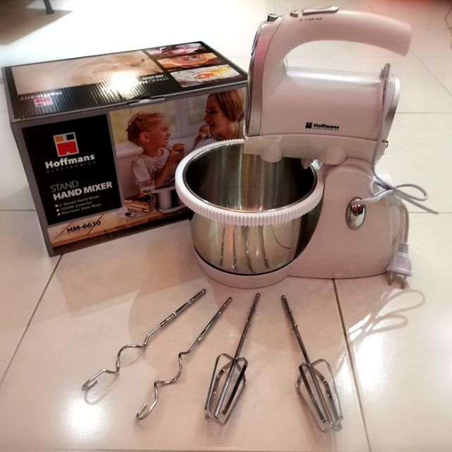 Haffmans Cake mixer ready stock/mesin buat kuih raya/mixer murah/mixer set with bowl