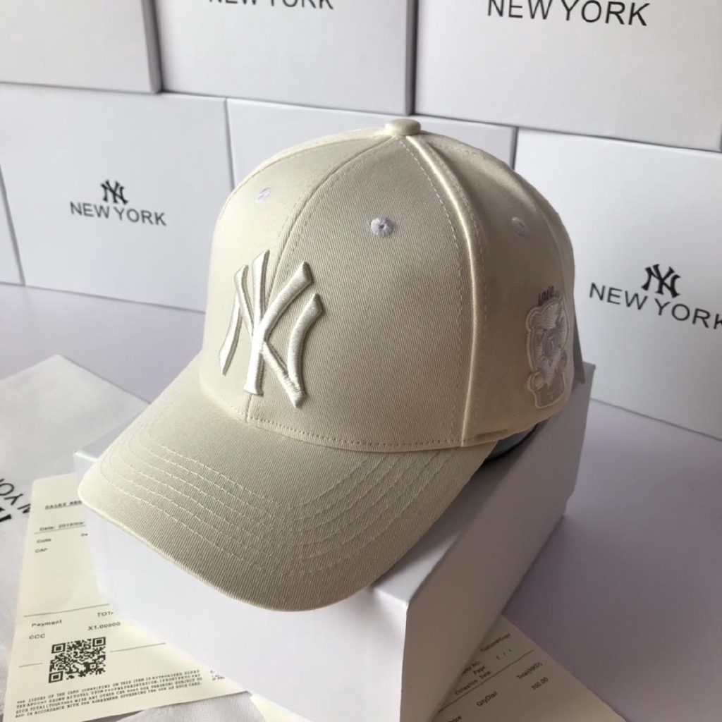 Korea NY Classic LA Yankees Cap Bear Embroidered Hats Wild Minimalist  Baseball Cap | Shopee Malaysia