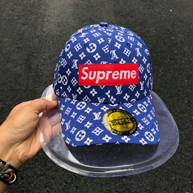 Louis vuitton x supreme hat best sale