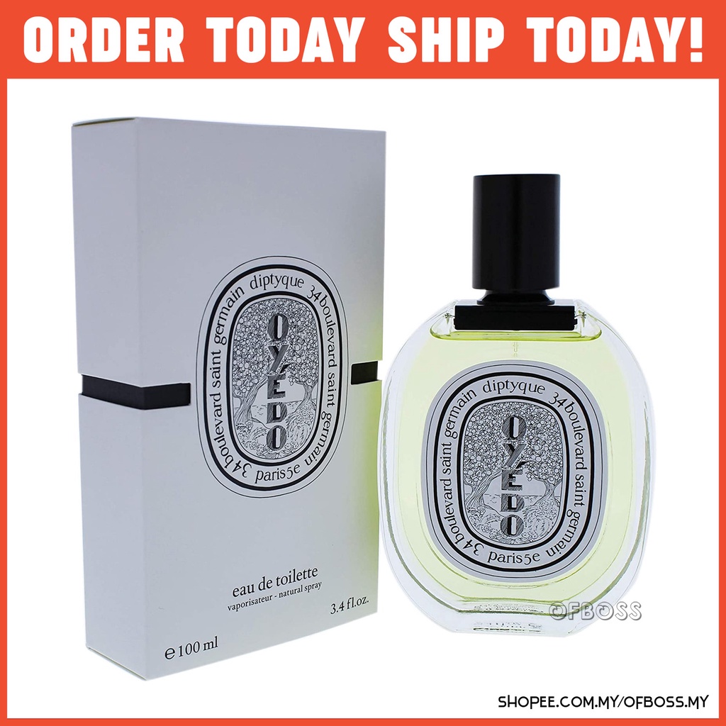 Diptyque Oyedo 100 ml Eau De Toilette EDT Perfume For Unisex | Shopee ...