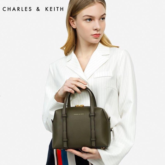 charles and keith boston bag