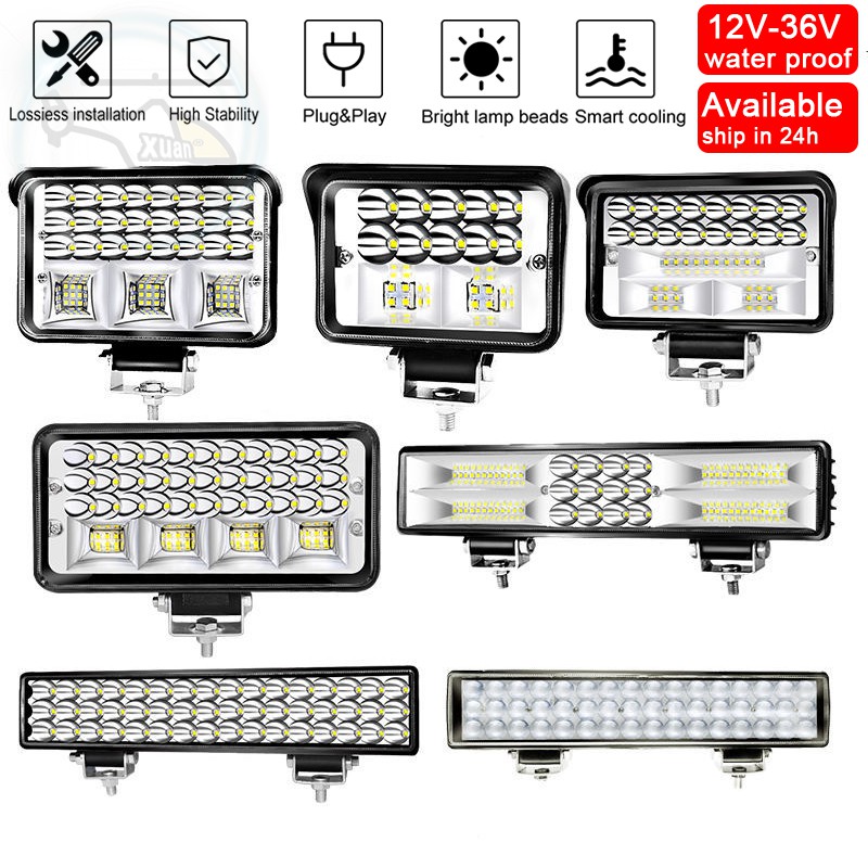 Raya 12V ~ 36V Automotive Wor light bar car accessories For PERODUA PROTON TOYOTA NISSAN HONDA Bright Car Headlight Fog Light