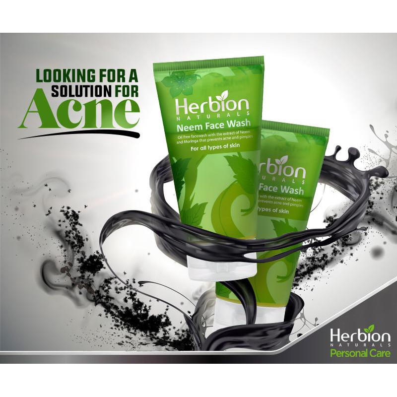 herbion neem face wash