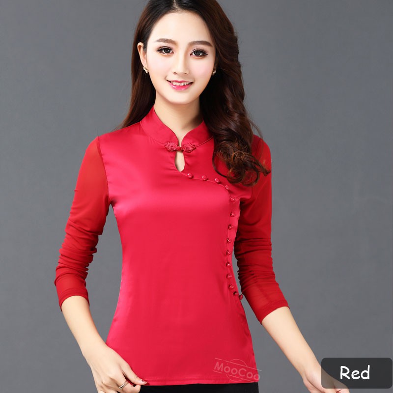 chinese qipao shirt