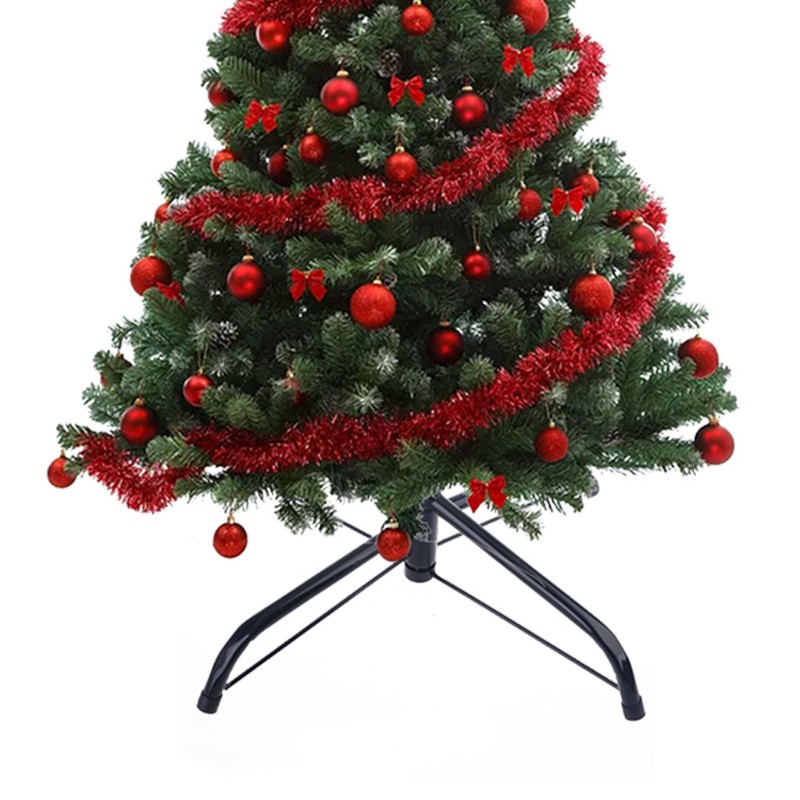 Christmas Tree Foldable Iron Holder Base Stand N/A 30/35/40/45/50/60 cm Christmas Tree Floor Mount Home Decoration Accessories 
